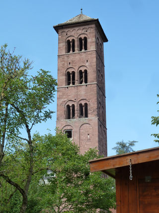Der Eulenturm der ehemaligen Klosterkirche Der Eulenturm der ehemaligen Klosterkirche
