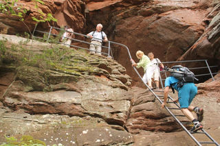 Aufstieg zum Aussichtspunkt